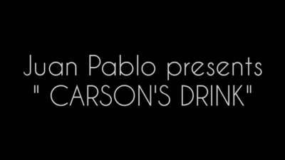 CARSON'S DRINK, Gimmicks and Online Instructions by Juan Pablo