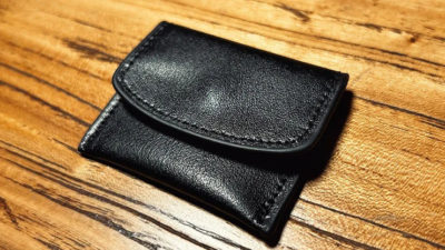 The Cowhide Coin Wallet, Black by Bacon Magic - Image 2