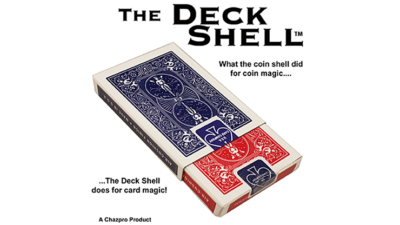 Deck Shell 2.0 Set, Blue Bicycle by Chazpro Magic