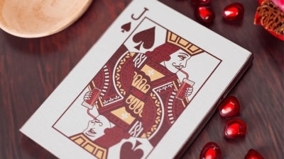 Palmegranate, Red and Yellow Set Playing Cards by OPC - Image 2