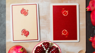 Palmegranate, Red and Yellow Set Playing Cards by OPC - Image 3