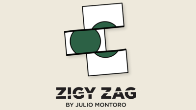 ZIGYZAG, Gimmicks and online Instructions by Julio Montoro