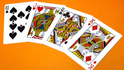 Butterfly Worker Marked Playing Cards, Orange by Ondrej Psenicka - Image 4