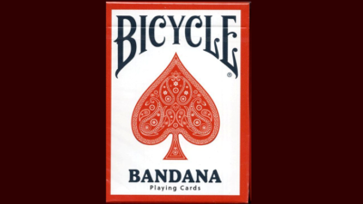 Bicycle Bandana, Red Playing Cards