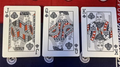 Bicycle Bandana Stripper, Red Playing Cards - Image 2