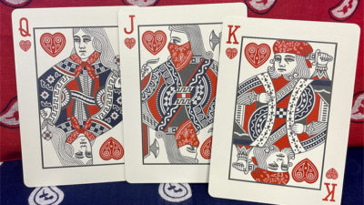 Bicycle Bandana Stripper, Red Playing Cards - Image 5