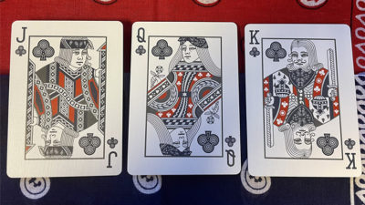 Bicycle Bandana, Blue Playing Cards - Image 2