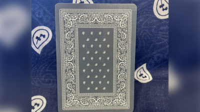 Bicycle Bandana Stripper, Blue Playing Cards - Image 5