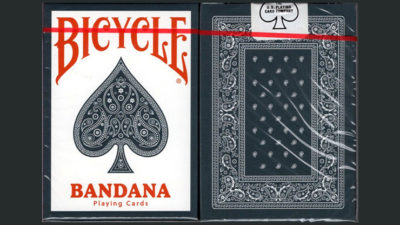 Bicycle Bandana Stripper, Blue Playing Cards