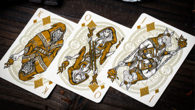 The Keys of Solomon: Golden Grimoire Playing Cards by Riffle Shuffle - Image 3