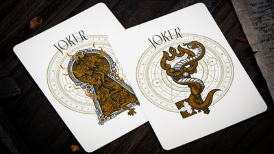 The Keys of Solomon: Golden Grimoire Playing Cards by Riffle Shuffle - Image 5