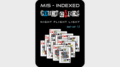 Mis-Indexed Court Cards, LIGHT - Pack of 12 by Steve Dela
