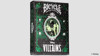 Bicycle Disney Villains, Green by US Card Magic Co.