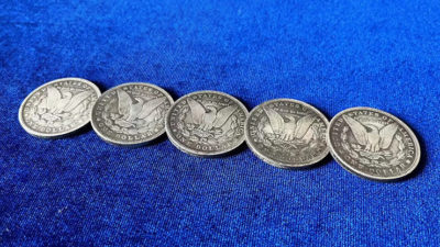 NORMAL MORGAN COIN, 5 Dollar Sized Replica Coins by N2G - Image 2
