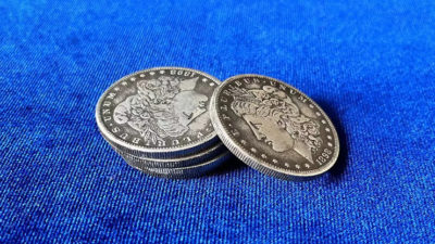 NORMAL MORGAN COIN, 5 Dollar Sized Replica Coins by N2G - Image 3