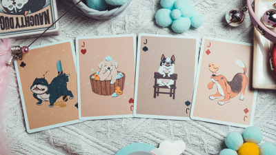 Naughty Dog Playing Cards by 808 Magic and Bacon Card Magic - Image 2