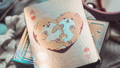 Holographic Naughty Dog and Liquid Cat Set Playing Cards by 808 Magic and Bacon Card Magic - Image 5
