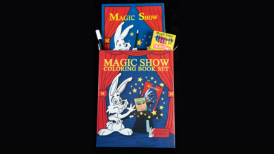 MAGIC SHOW Coloring Book STANDARD SET, 3 way by Murphy's Magic
