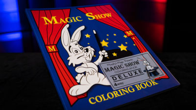 MAGIC SHOW Coloring Book DELUXE SET, 4 way by Murphy's Magic - Image 2