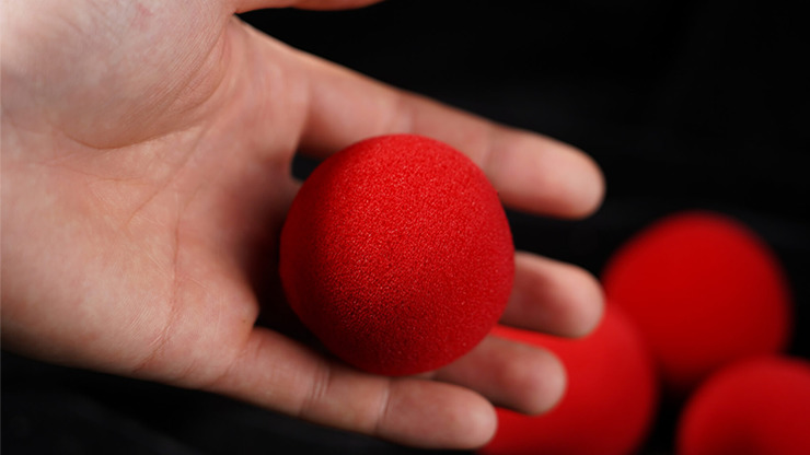 New Sponge Ball, Red by TCC (Sponge balls and online instructions) - Image 4
