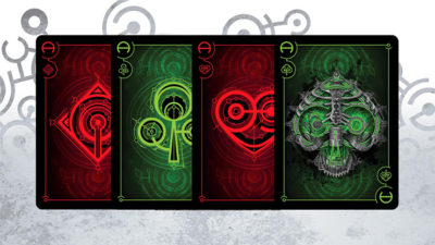 Timeless Depths, Dark Bionic Edition Playing Cards - Image 2