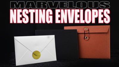 Marvelous Nesting Envelopes, Gimmicks and Online Instructions by Matthew Wright