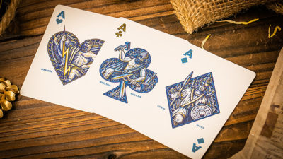 Caesar, Blue Playing Cards by Riffle Shuffle - Image 2