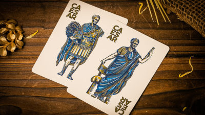 Caesar, Blue Playing Cards by Riffle Shuffle - Image 3