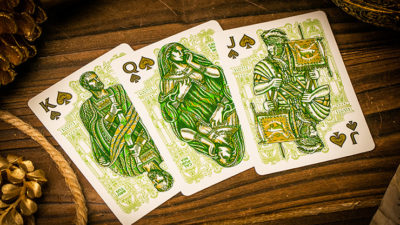 Caesar, Green Playing Cards by Riffle Shuffle - Image 3