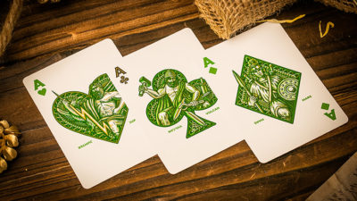 Caesar, Green Playing Cards by Riffle Shuffle - Image 4