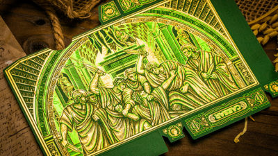 Caesar, Green Playing Cards by Riffle Shuffle - Image 6