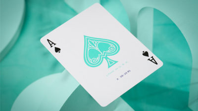Jerry's Nugget Monotone, Tiffany Blue Playing Cards - Image 4