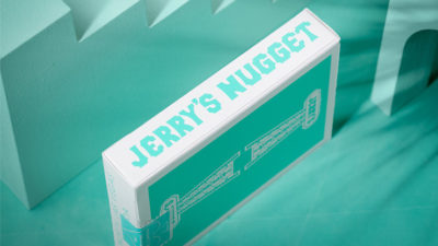 Jerry's Nugget Monotone, Tiffany Blue Playing Cards - Image 5