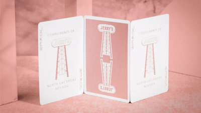 Jerry's Nugget Monotone, Rose Gold Playing Cards - Image 3