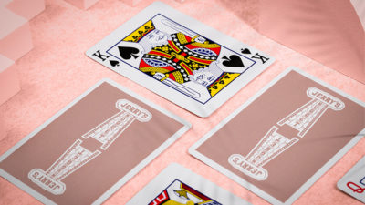 Jerry's Nugget Monotone, Rose Gold Playing Cards - Image 5