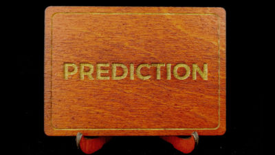 Wooden ESP Prediction Cards by Joker Magic