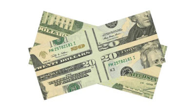 MAGIC MISMADE BILL, USD 20 Dollar Bill by Diamond Jim Tyler