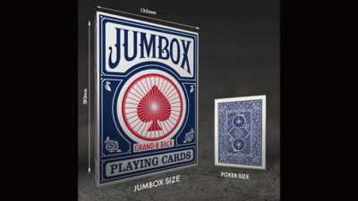 Jumbox Marked Deck, Blue by Magic Dream - Image 3