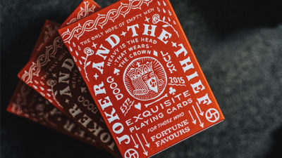 JT Crown, Red Playing Cards by Joker and the Thief