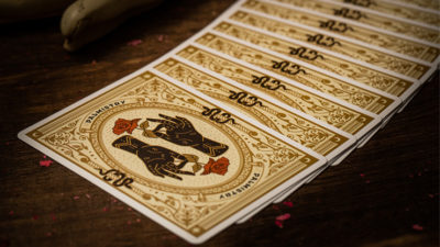Palmistry, Golden Ivory Playing Cards - Image 4