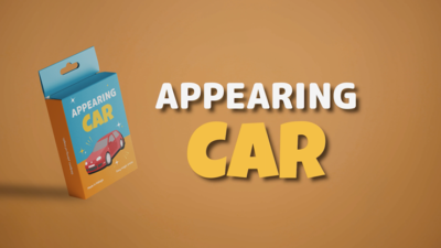 APPEARING CAR, Gimmicks and Online Instructions by Julio Montoro & The Paranoia Co.