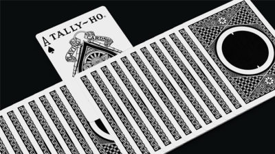 Orbit Tally Ho Circle Back, Black Playing Cards - Image 4