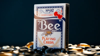 Limited Bee X Cherry, Blue Playing Cards