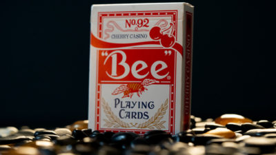 Limited Bee X Cherry, Red Playing Cards