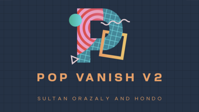 Pop Vanish 2 BLUE, Gimmicks and Online Instruction by Sultan Orazaly & Hondo