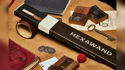 Hexawand Purple Heart Wood, Red by The Magic Firm