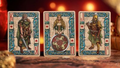 The Lord of the Rings - Two Towers Playing Cards, Foiled Edition by Kings Wild - Image 3