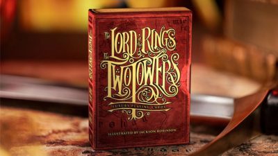 The Lord of the Rings - Two Towers Playing Cards, Foiled Edition by Kings Wild