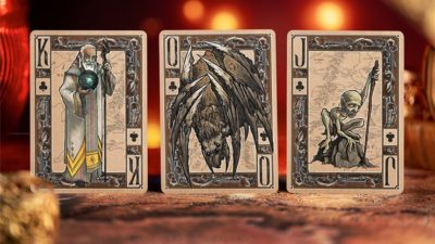 The Lord of the Rings - Two Towers Playing Cards, Foil and Gilded Edition by Kings Wild - Image 4