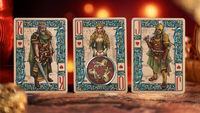The Lord of the Rings - Two Towers Playing Cards, Foil and Gilded Edition by Kings Wild - Image 5